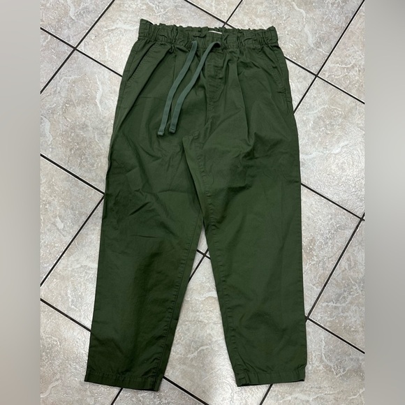 LOFT Green Relaxed Fit Cotton Blend Medium - Picture 1 of 6